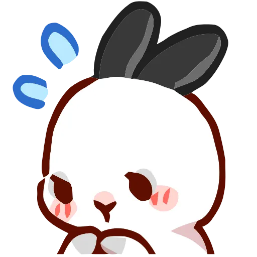 😅 Эмодзи «Cute Buns» для Telegram