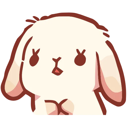 😮 Эмодзи «Cute Buns» для Telegram