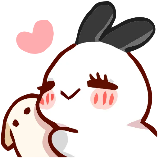 🩷 Эмодзи «Cute Buns» для Telegram
