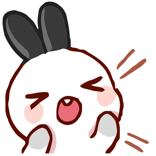 😆 Эмодзи «Cute Buns» для Telegram