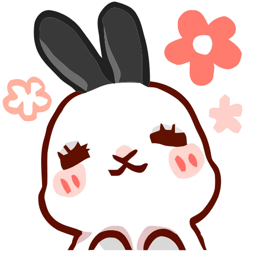 🥰 Эмодзи «Cute Buns» для Telegram