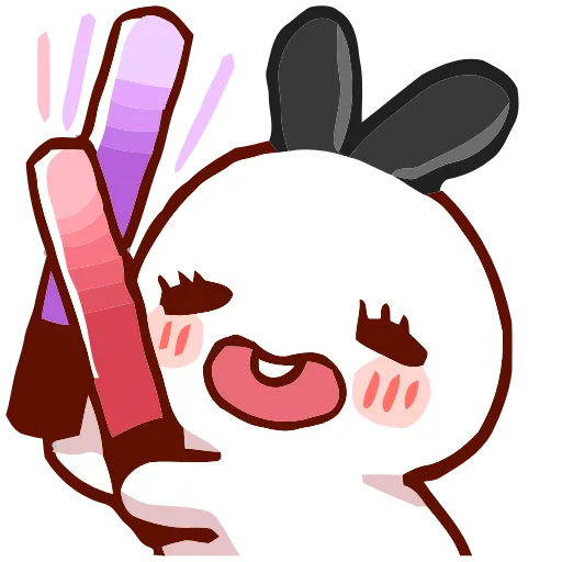 🥳 Эмодзи «Cute Buns» для Telegram