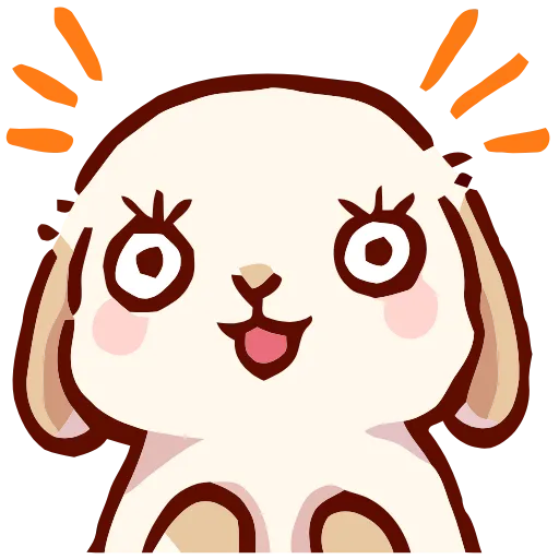 ‼️ Эмодзи «Cute Buns» для Telegram