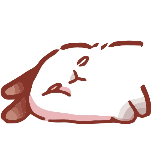 😪 Эмодзи «Cute Buns» для Telegram