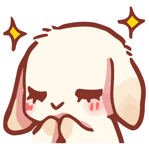 ✨ Эмодзи «Cute Buns» для Telegram