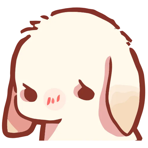 ☺️ Эмодзи «Cute Buns» для Telegram