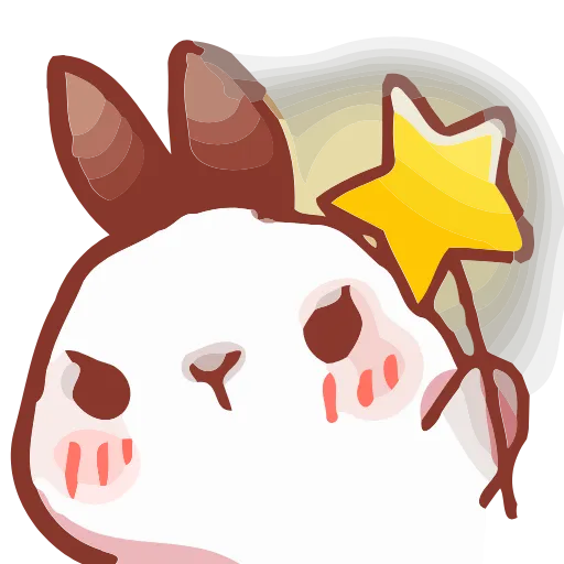 🪄 Эмодзи «Cute Buns» для Telegram