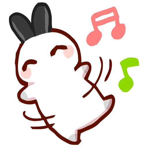 🎶 Эмодзи «Cute Buns» для Telegram
