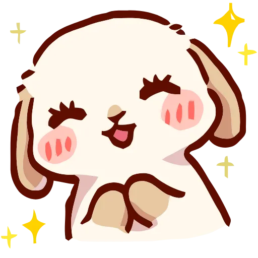 ✨ Эмодзи «Cute Buns» для Telegram