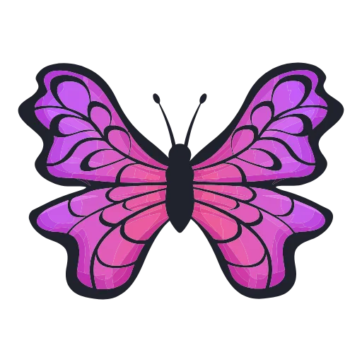 🦋 Эмодзи «🦋 Набор эмоджи с бабочками в качестве» для Telegram