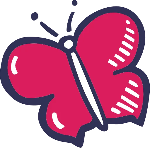 🦋 Эмодзи «🦋 Набор эмоджи с бабочками в качестве» для Telegram