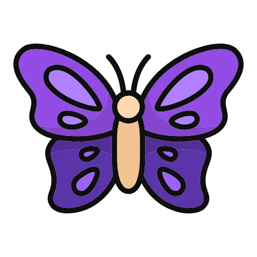 🦋 Эмодзи «🦋 Набор эмоджи с бабочками в качестве» для Telegram