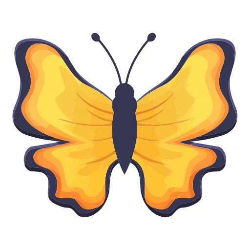 🦋 Эмодзи «🦋 Набор эмоджи с бабочками в качестве» для Telegram