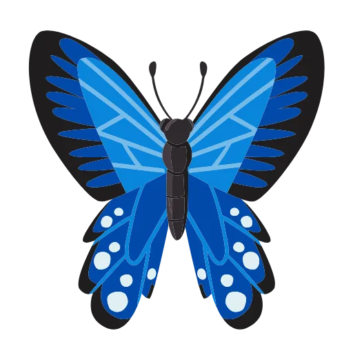 🦋 Эмодзи «🦋 Набор эмоджи с бабочками в качестве» для Telegram