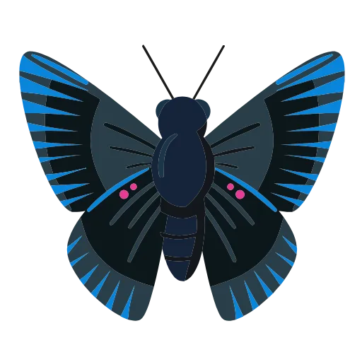 🦋 Эмодзи «🦋 Набор эмоджи с бабочками в качестве» для Telegram