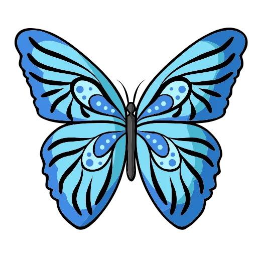🦋 Эмодзи «🦋 Набор эмоджи с бабочками в качестве» для Telegram