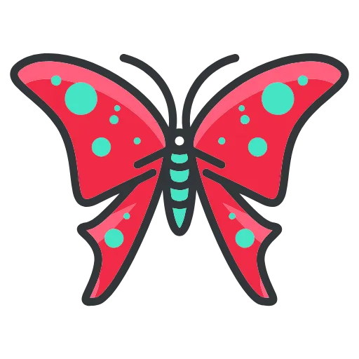 🦋 Эмодзи «🦋 Набор эмоджи с бабочками в качестве» для Telegram