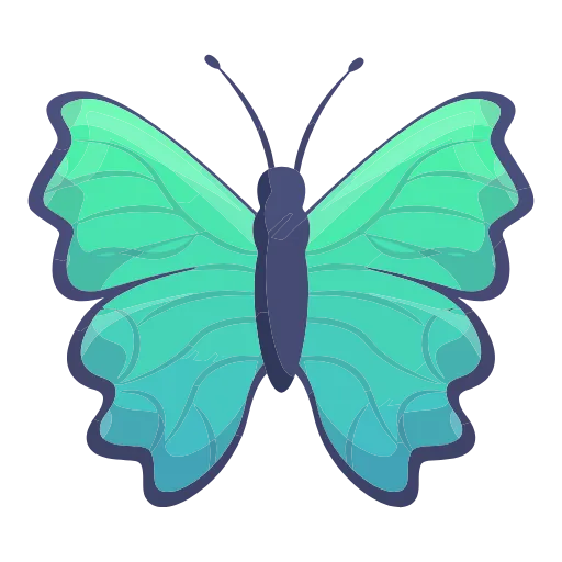 🦋 Эмодзи «🦋 Набор эмоджи с бабочками в качестве» для Telegram