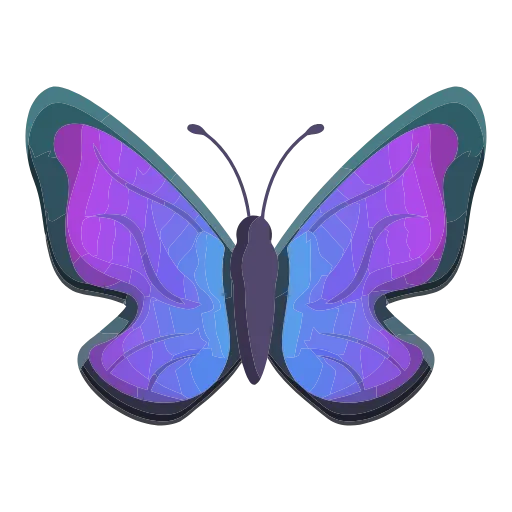 🦋 Эмодзи «🦋 Набор эмоджи с бабочками в качестве» для Telegram