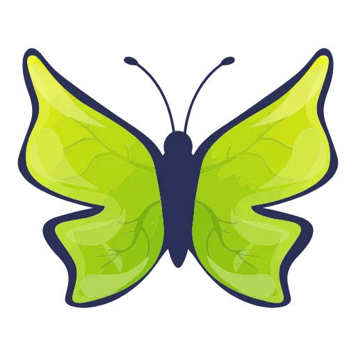 🦋 Эмодзи «🦋 Набор эмоджи с бабочками в качестве» для Telegram