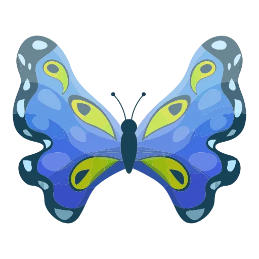 🦋 Эмодзи «🦋 Набор эмоджи с бабочками в качестве» для Telegram