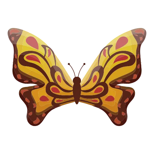 🦋 Эмодзи «🦋 Набор эмоджи с бабочками в качестве» для Telegram