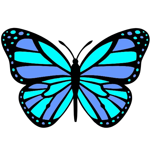 Эмодзи 🦋 Набор эмоджи с бабочками в качестве для Telegram — скачать