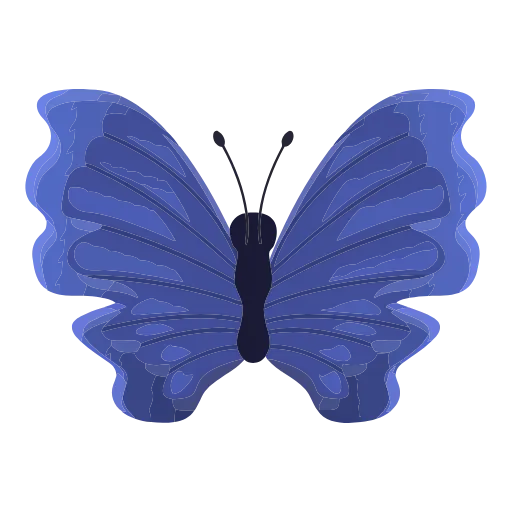 🦋 Эмодзи «🦋 Набор эмоджи с бабочками в качестве» для Telegram