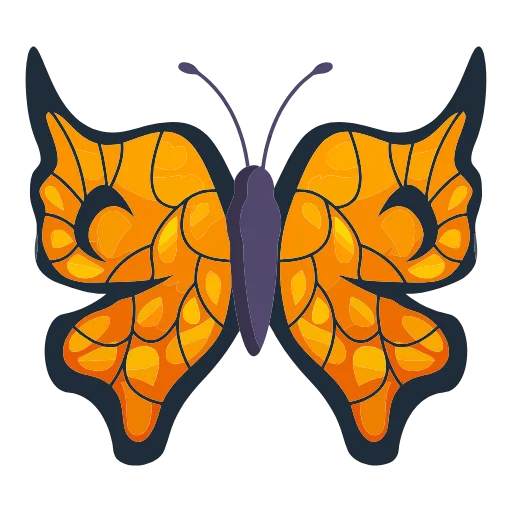 🦋 Эмодзи «🦋 Набор эмоджи с бабочками в качестве» для Telegram