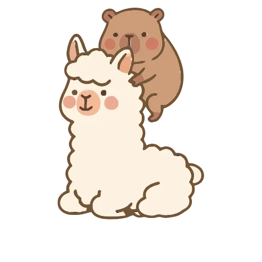 🦙 Эмодзи «Capycapy» для Telegram