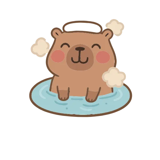 ☺️ Эмодзи «Capycapy» для Telegram