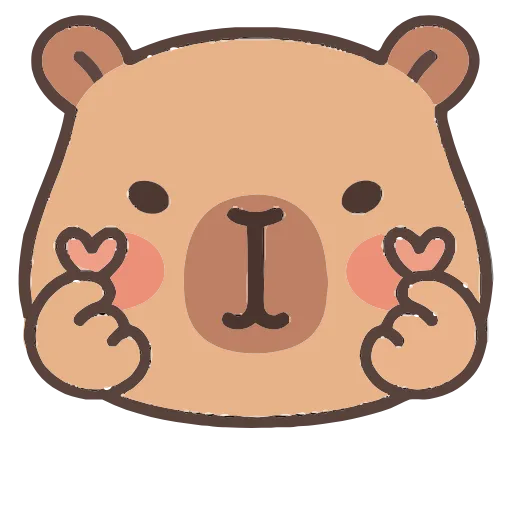 ❤️ Эмодзи «Capycapy» для Telegram