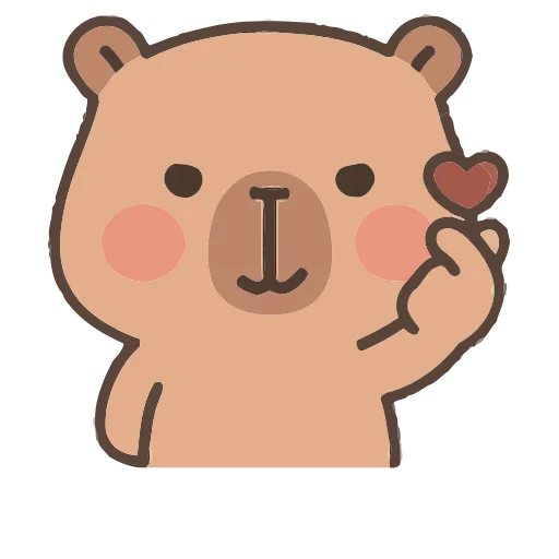 ❤️ Эмодзи «Capycapy» для Telegram