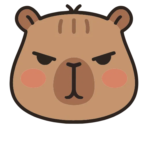 😠 Эмодзи «Capycapy» для Telegram
