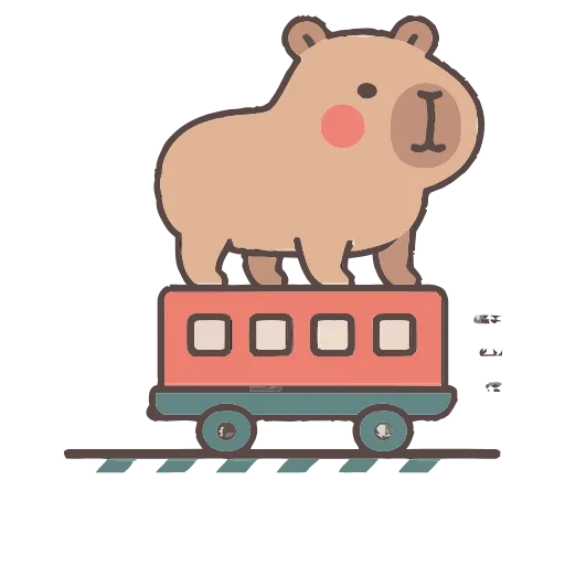 🚃 Эмодзи «Capycapy» для Telegram