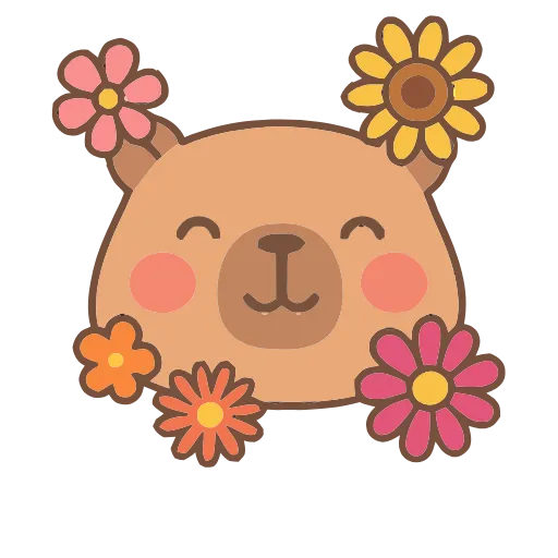 🌸 Эмодзи «Capycapy» для Telegram