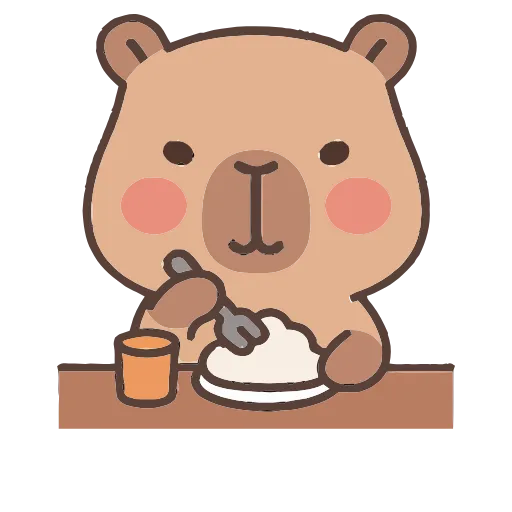 🍚 Эмодзи «Capycapy» для Telegram
