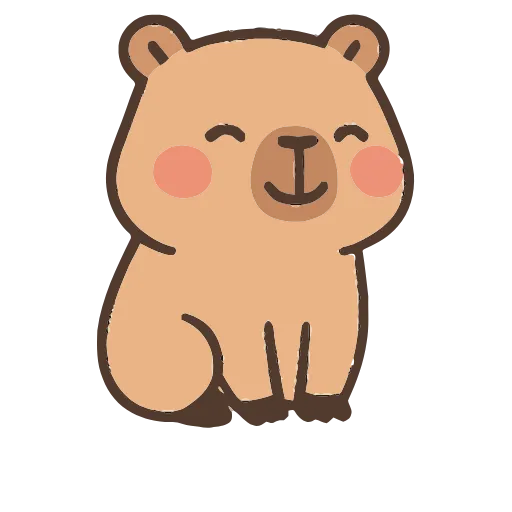 ☺️ Эмодзи «Capycapy» для Telegram