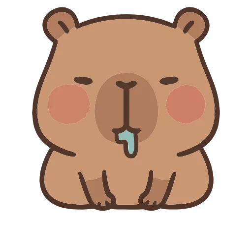 🤤 Эмодзи «Capycapy» для Telegram