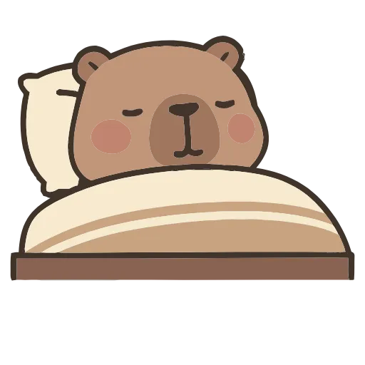 😴 Эмодзи «Capycapy» для Telegram