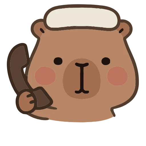 📞 Эмодзи «Capycapy» для Telegram
