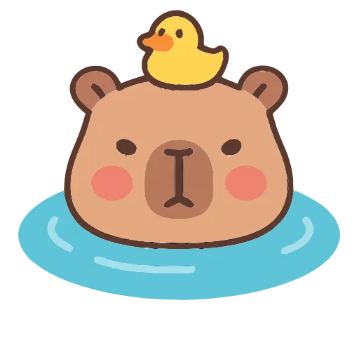 😐 Эмодзи «Capycapy» для Telegram