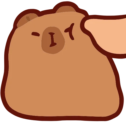 😒 Эмодзи «Capybara» для Telegram