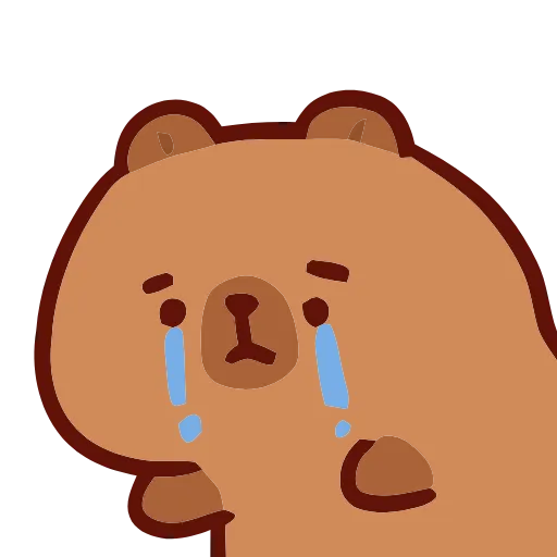 😭 Эмодзи «Capybara» для Telegram