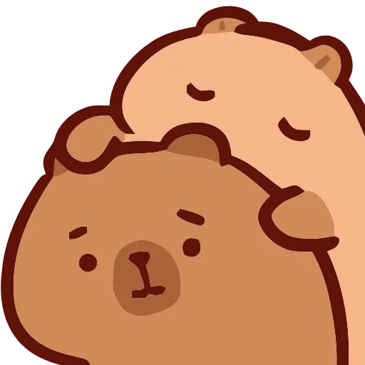 ❤️ Эмодзи «Capybara» для Telegram