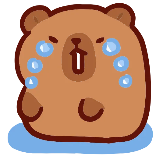 😭 Эмодзи «Capybara» для Telegram