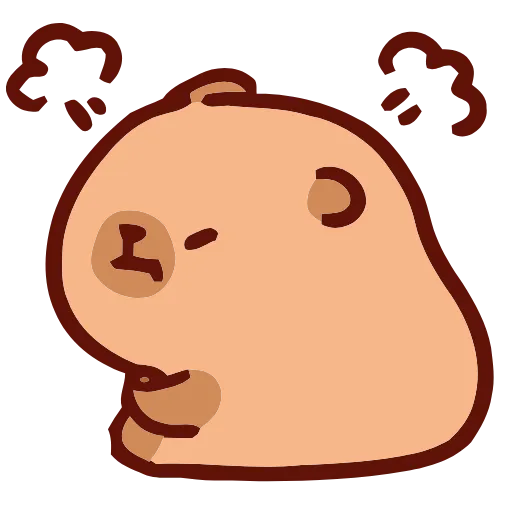 😤 Эмодзи «Capybara» для Telegram