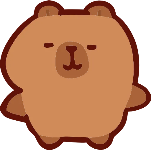 🙂 Эмодзи «Capybara» для Telegram