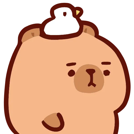 😐 Эмодзи «Capybara» для Telegram