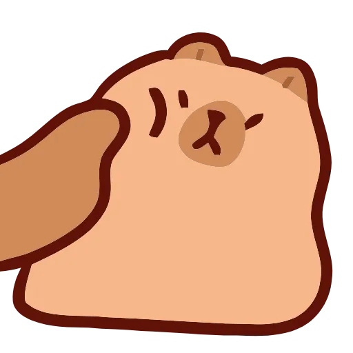 😒 Эмодзи «Capybara» для Telegram
